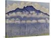 Schynige Platte, paysage de l'Oberland bernois, Suisse ou La Pointe d'Andey vue de Bonneville-Ferdinand Hodler-Stretched Canvas