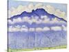 Schynige Platte-Ferdinand Hodler-Stretched Canvas