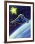 Sci Fi - Astronaut Floating in Space, 1966-null-Framed Giclee Print