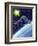 Sci Fi - Astronaut Floating in Space, 1966-null-Framed Giclee Print