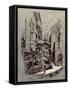 Sci-Fi Cityscape,Illustration Painting-Tithi Luadthong-Framed Stretched Canvas