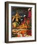 Sci Fi - Future Atomic City, 1942-Frank R. Paul-Framed Giclee Print