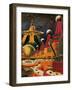 Sci Fi - Future Atomic City, 1942-Frank R. Paul-Framed Premium Giclee Print