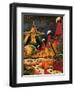 Sci Fi - Future Atomic City, 1942-Frank R. Paul-Framed Premium Giclee Print