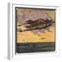 Sci Fi - Futuristic Aircraft, 1919-Harry Grant Dart-Framed Giclee Print