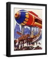 Sci Fi - Futuristic Noah's Ark, 1939-Howard V. Brown-Framed Giclee Print