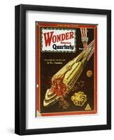 Sci-Fi Magazine Cover, 1931-Frank R. Paul-Framed Premium Giclee Print