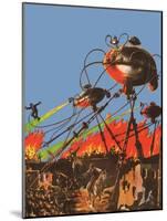 Sci Fi - War of the Worlds, 1927-Frank R Paul-Mounted Giclee Print