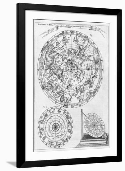 Sciathericon for Determining Time-Middle Temple Library-Framed Photographic Print