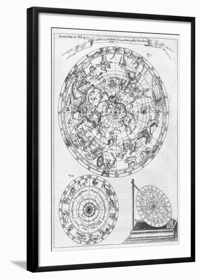 Sciathericon for Determining Time-Middle Temple Library-Framed Photographic Print