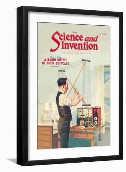 Science and Invention: How to Build a Radio Outfit in Your Suitcase-null-Framed Art Print