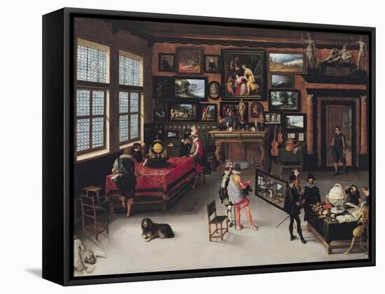 Science and the Arts-Adriaen van Stalbemt-Framed Stretched Canvas