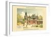 Science Building - Franzenbad-Gustav Wiedermann-Framed Art Print