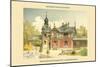 Science Building - Franzenbad-Gustav Wiedermann-Mounted Art Print