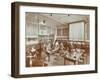 Science Class, Aristotle Road Girls School, Clapham, London, 1908-null-Framed Photographic Print