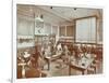 Science Class, Aristotle Road Girls School, Clapham, London, 1908-null-Framed Photographic Print