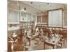 Science Class, Aristotle Road Girls School, Clapham, London, 1908-null-Mounted Photographic Print