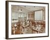 Science Class, Aristotle Road Girls School, Clapham, London, 1908-null-Framed Photographic Print