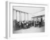 Science class in Georgetown Visitation Preparatory School, Washington D.C., c.1900-Frances Benjamin Johnston-Framed Photographic Print