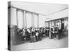 Science class in Georgetown Visitation Preparatory School, Washington D.C., c.1900-Frances Benjamin Johnston-Stretched Canvas