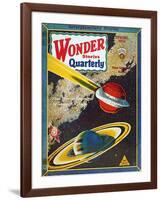 Science Fiction Cover, 1931-null-Framed Giclee Print