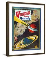 Science Fiction Cover, 1931-null-Framed Giclee Print