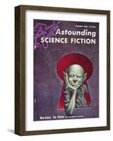 Science Fiction Cover, 1954-Frederick Brown-Framed Giclee Print