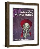 Science Fiction Cover, 1954-Frederick Brown-Framed Giclee Print