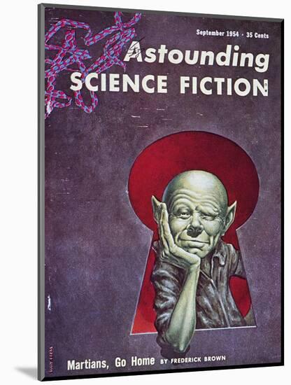 Science Fiction Cover, 1954-Frederick Brown-Mounted Giclee Print