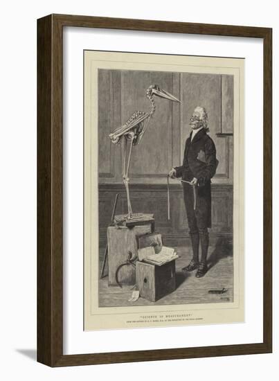 Science Is Measurement-Henry Stacey Marks-Framed Giclee Print