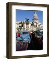 Science Museum, Former Chamber of Represtatives, Capitole, Havana, Cuba-Bruno Barbier-Framed Photographic Print