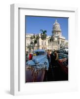 Science Museum, Former Chamber of Represtatives, Capitole, Havana, Cuba-Bruno Barbier-Framed Photographic Print