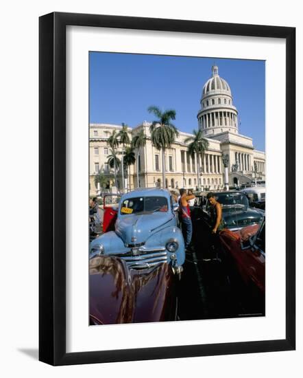 Science Museum, Former Chamber of Represtatives, Capitole, Havana, Cuba-Bruno Barbier-Framed Photographic Print