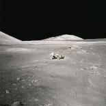 Lunar Rover and Harrison Schmitt, Apollo 17, 1972-Science Source-Giclee Print