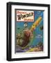 Science Wonder Stories, 1929, USA-null-Framed Giclee Print