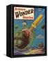 Science Wonder Stories, 1929, USA-null-Framed Stretched Canvas