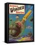 Science Wonder Stories, 1929, USA-null-Framed Stretched Canvas