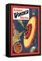 Science Wonder Stories: Invasion of the Landmark Snatchers-null-Framed Stretched Canvas