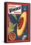 Science Wonder Stories: Invasion of the Landmark Snatchers-null-Framed Stretched Canvas