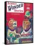 Science Wonder Stories-null-Framed Stretched Canvas