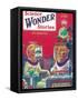 Science Wonder Stories-null-Framed Stretched Canvas