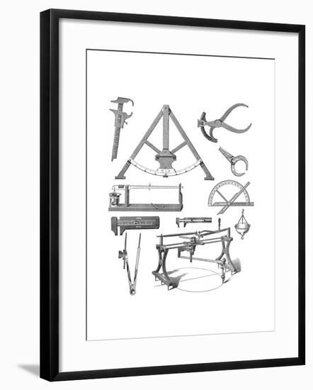 Scientific Equipment, Historical Artwork-Mehau Kulyk-Framed Giclee Print