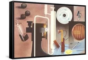 Scientific Instrumentation-null-Framed Stretched Canvas