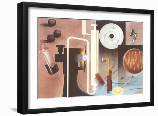 Scientific Instrumentation-null-Framed Art Print