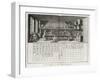 Scientific Laboratory and Table of Chemical Signs, from the 'Encyclopedia' by Denis Diderot-Louis-Jacques Goussier-Framed Giclee Print