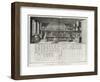 Scientific Laboratory and Table of Chemical Signs, from the 'Encyclopedia' by Denis Diderot-Louis-Jacques Goussier-Framed Giclee Print