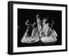 Scientist Examining Sample Mold Strains-null-Framed Photographic Print