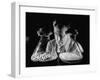 Scientist Examining Sample Mold Strains-null-Framed Photographic Print