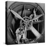 Scientists at California Institute of Technology Working on Large Propeller-Bernard Hoffman-Stretched Canvas