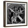 Scientists at California Institute of Technology Working on Large Propeller-Bernard Hoffman-Framed Photographic Print